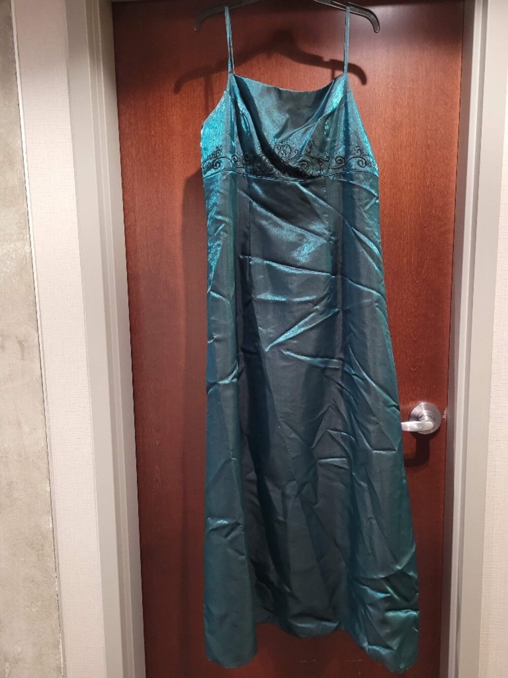 Precious Formals P4039 Size 20 Green Prom Dress